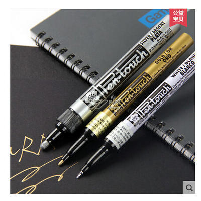 【樱花书写工具】樱花SAKURA油漆笔(金色 银色 白色)高光笔 签名笔 手绘高光用价格_品牌_图片_评论-当当网